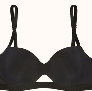 NWOT ThirdLove 24/7 Pima Cotton T-shirt Bra Jet Black